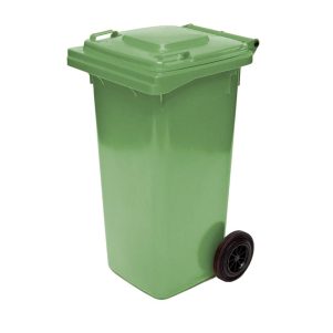 Thùng rác công nghiệp 120L có bánh xe và nắp đậy
